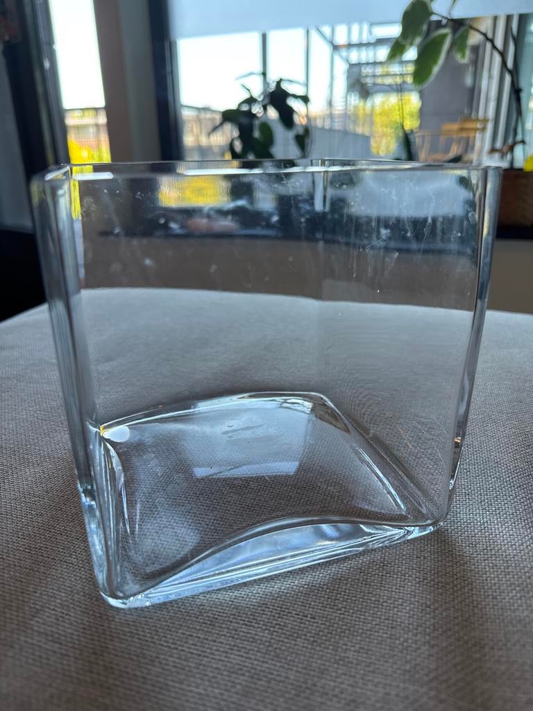 Glazen pot/vaas voor decoratie, bloemen of orchideeën, Ophalen, Overige kleuren, Minder dan 50 cm, Glas