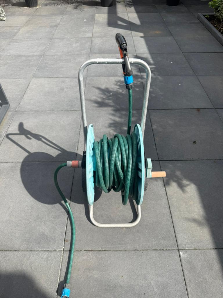 Tuinhaspel, Tuin en Terras, Tuinmeubel-accessoires, Ophalen of Verzenden, Zo goed als nieuw