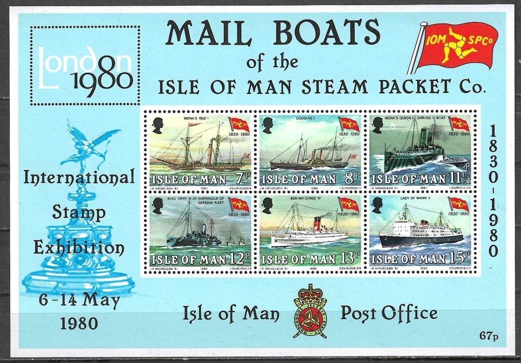 Man 16, Postzegels en Munten, Postzegels | Europa | UK, Postfris, Ophalen of Verzenden