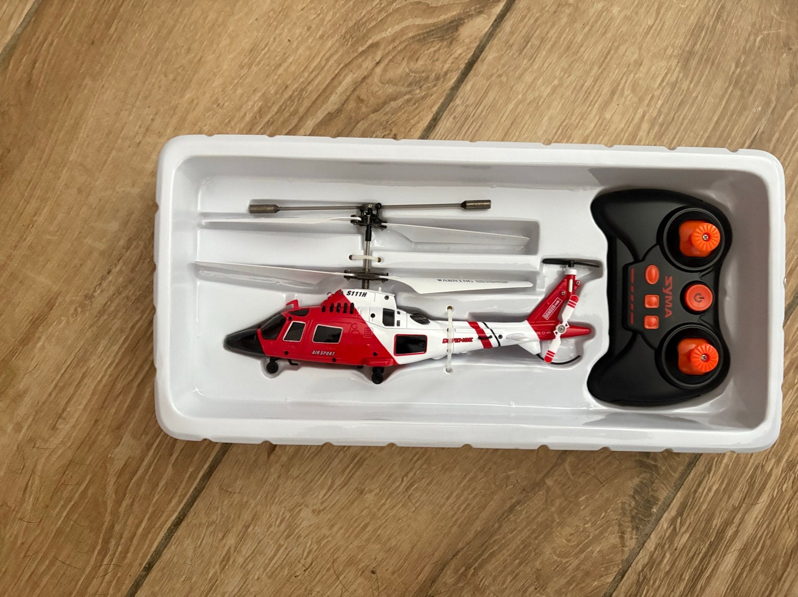 Syma S111H RC Helikopter met Afstandsbediening, RTF (Ready to Fly), Helikopter, Zo goed als nieuw, Ophalen