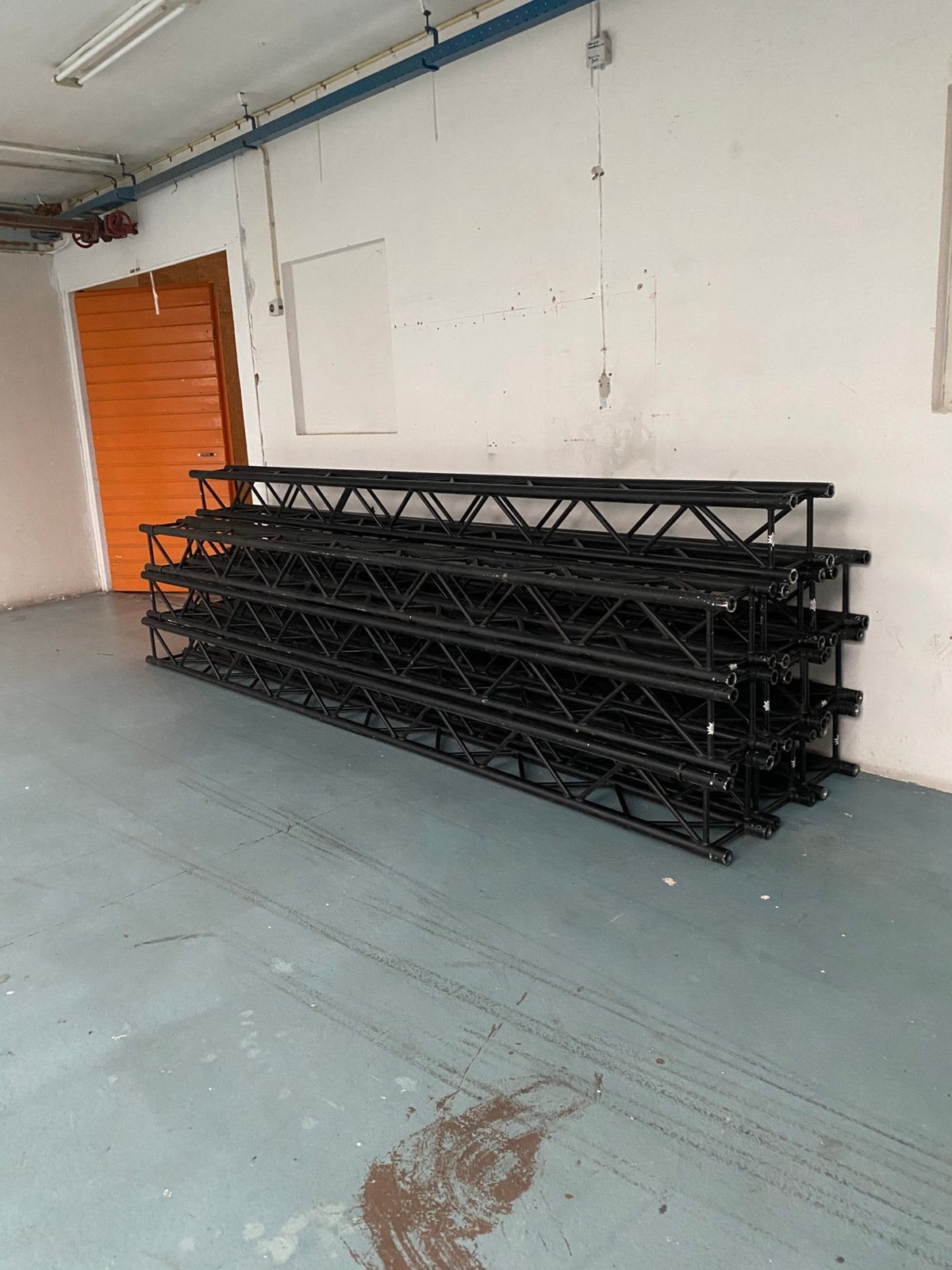 Eurotruss FD-400 vierkante truss zwart 400cm, Ophalen, Gebruikt