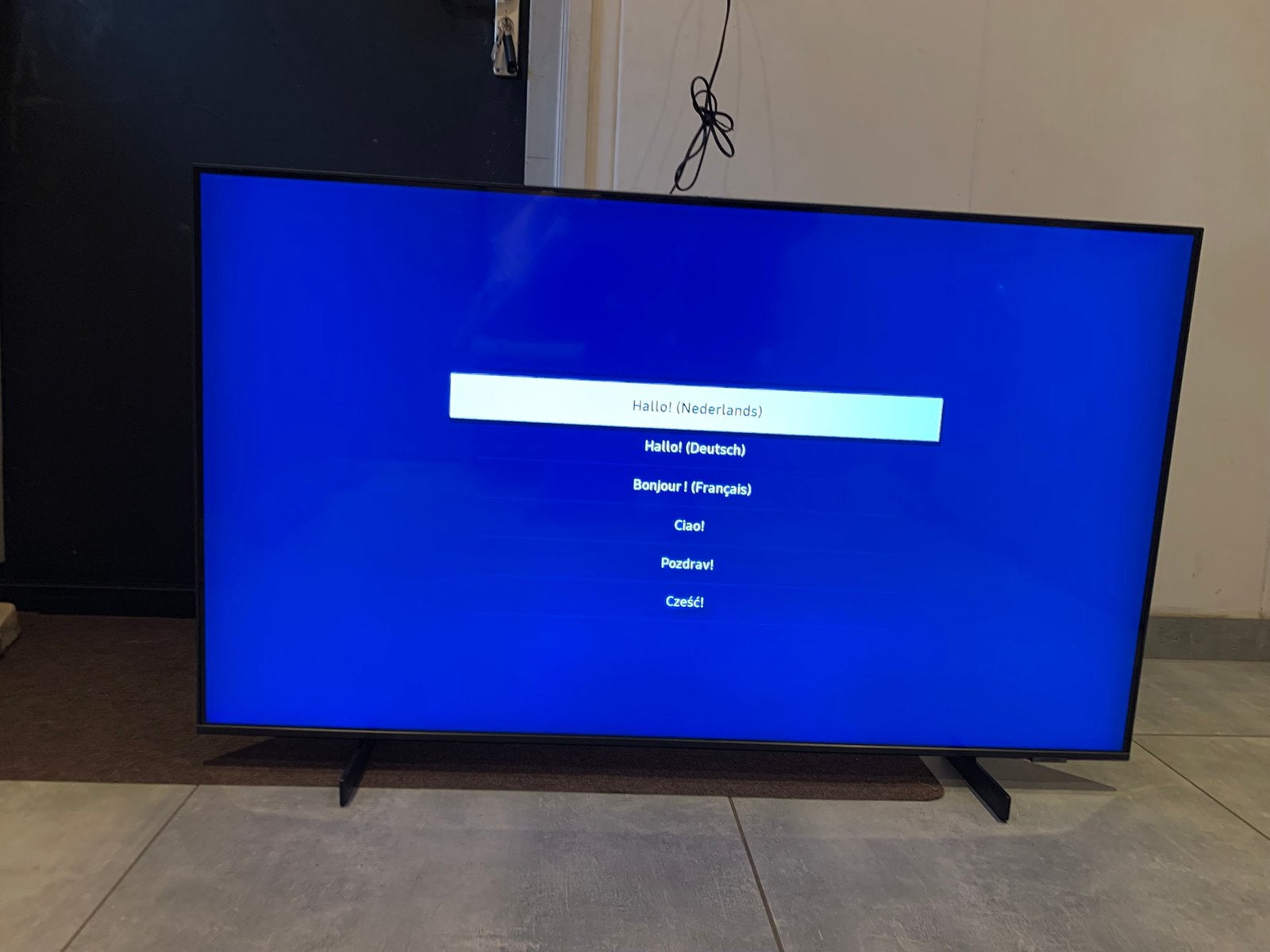 Samsung 50 inch QLED QE50Q67A Netlfix Smart TV 4K Ultra HD, Ophalen, Samsung, Zo goed als nieuw, Info@samsung.nl
