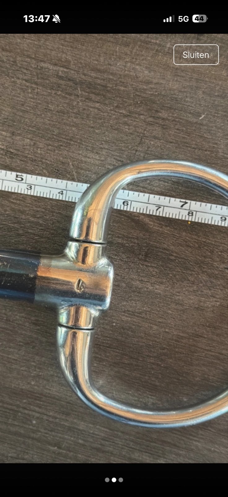 trust bit 14,5, Ophalen of Verzenden, Zo goed als nieuw, Dressuur
