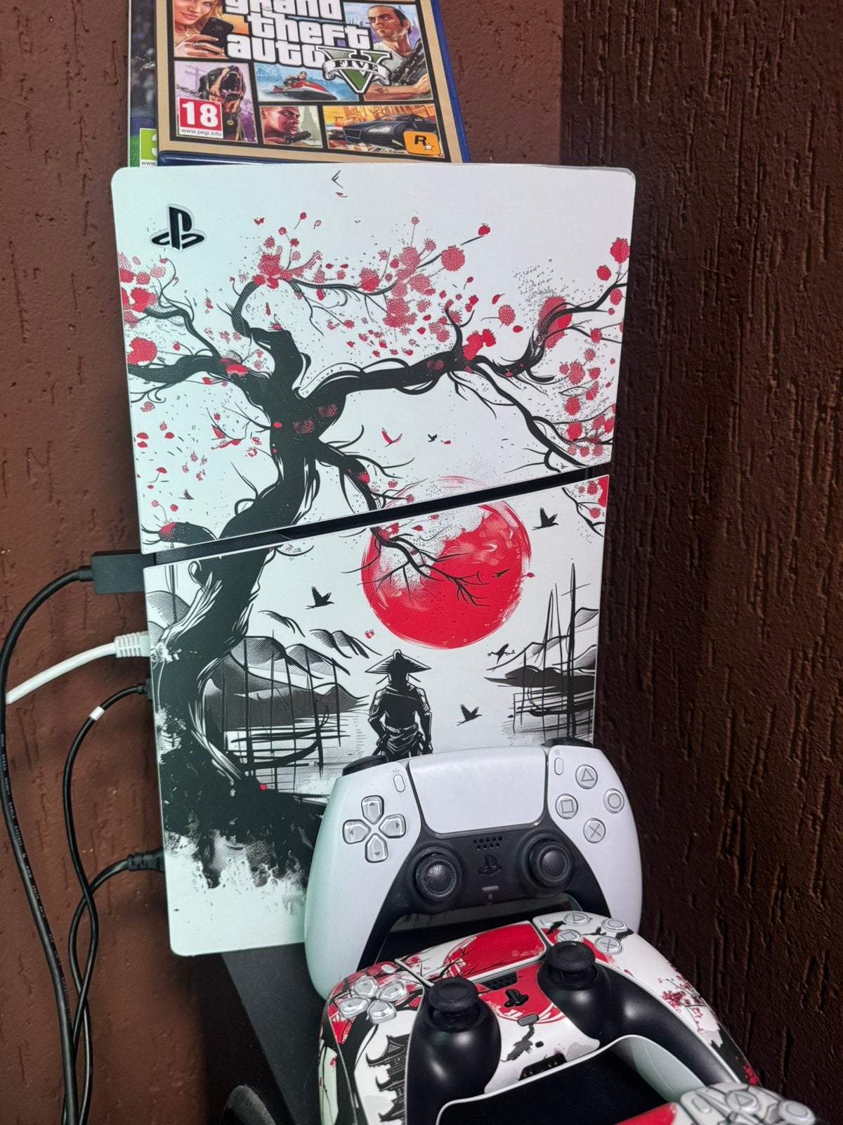 PS5 Slim Disc Edition + 3 controllers + 2 games, Ophalen of Verzenden, Zo goed als nieuw