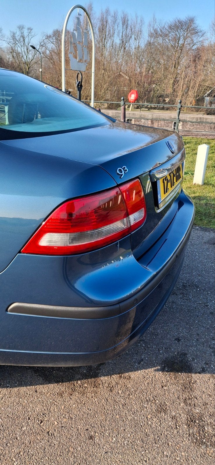 Saab 9-3 .2.0 Turbo,150 pk ! 2007 .goedkoop.. nw .apk..27 !!, Auto's, Saab, 4 cilinders, Blauw, Origineel Nederlands, 75 €/maand