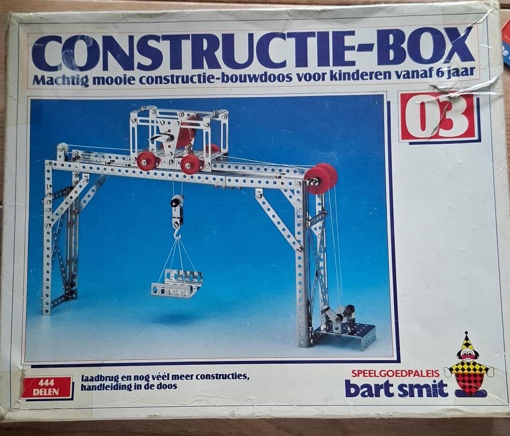 tecc constructie box - meccano, Ophalen of Verzenden, Gebruikt