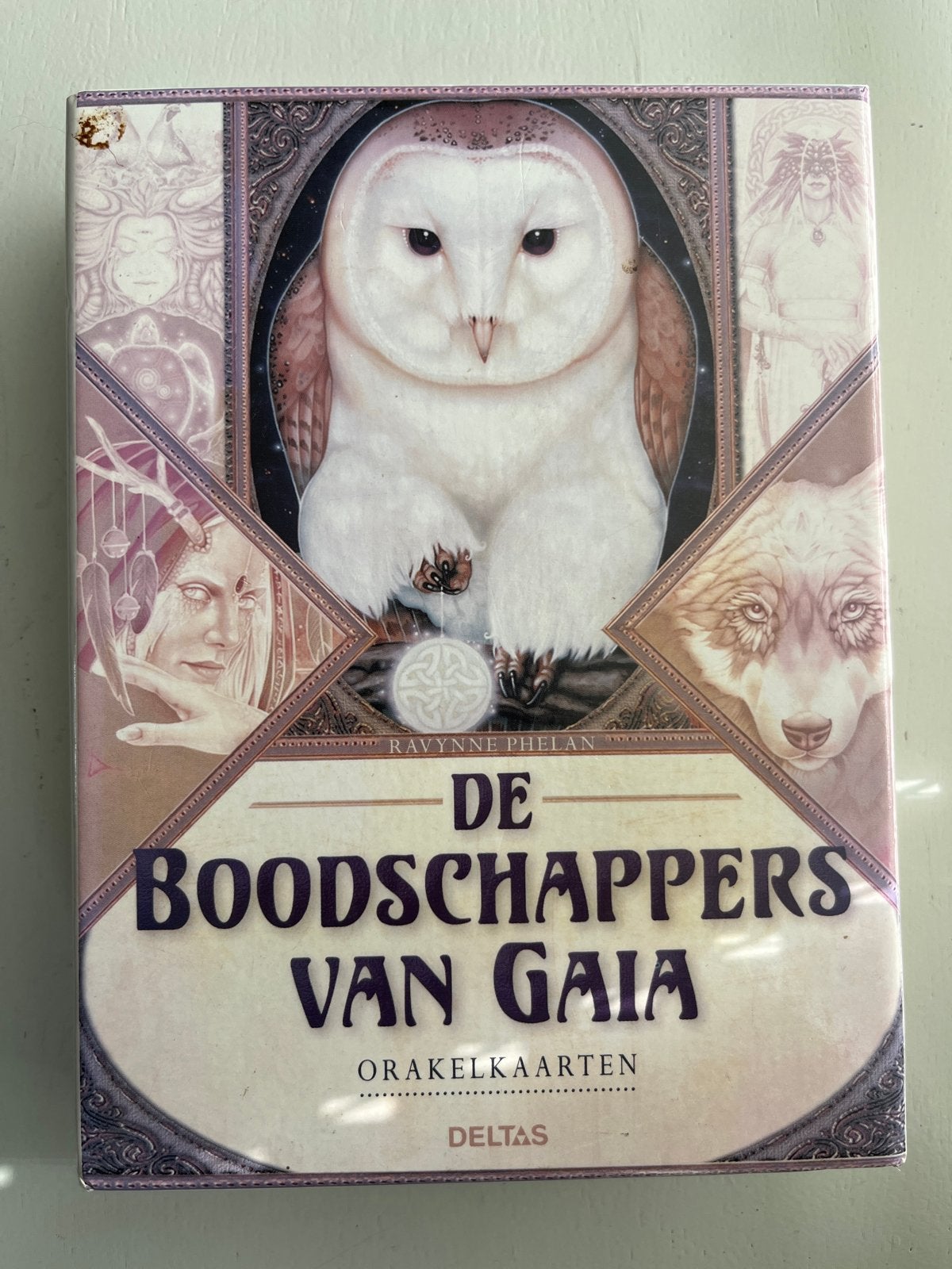 Ravynne Phelan - De boodschappers van Gaia, Tarot of Kaarten leggen, Overige typen, Ophalen of Verzenden, Zo goed als nieuw