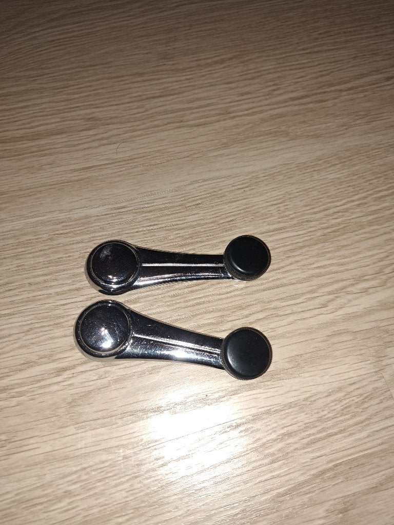 Chrome raamzwengels Opel, Auto-onderdelen, Ophalen of Verzenden, Gebruikt, Opel