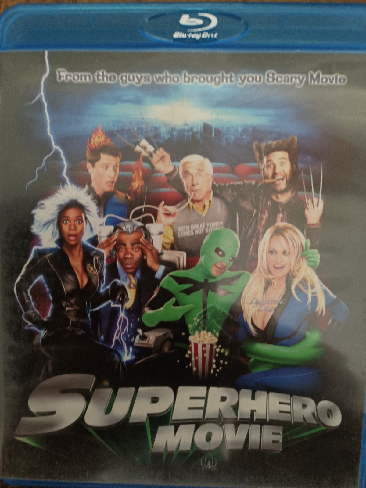Superhero Movie Bluray NL ZG!!, Cd's en Dvd's, Blu-ray, Ophalen of Verzenden, Zo goed als nieuw, Humor en Cabaret