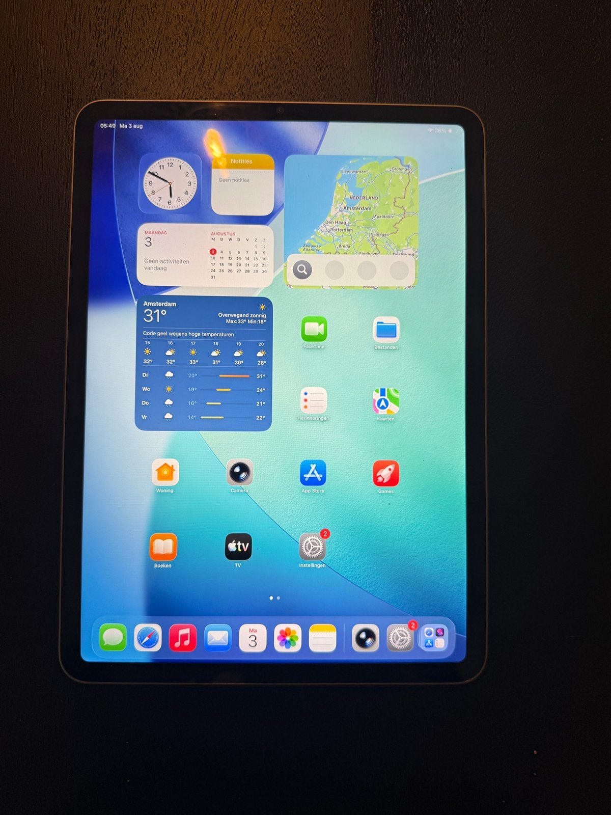 Apple iPad Pro 11 4de - 128GB - 92% - WiFi - FaceID Defect, Computers en Software, Apple iPads, Gebruikt, Apple, 11 inch, Apple iPad Pro