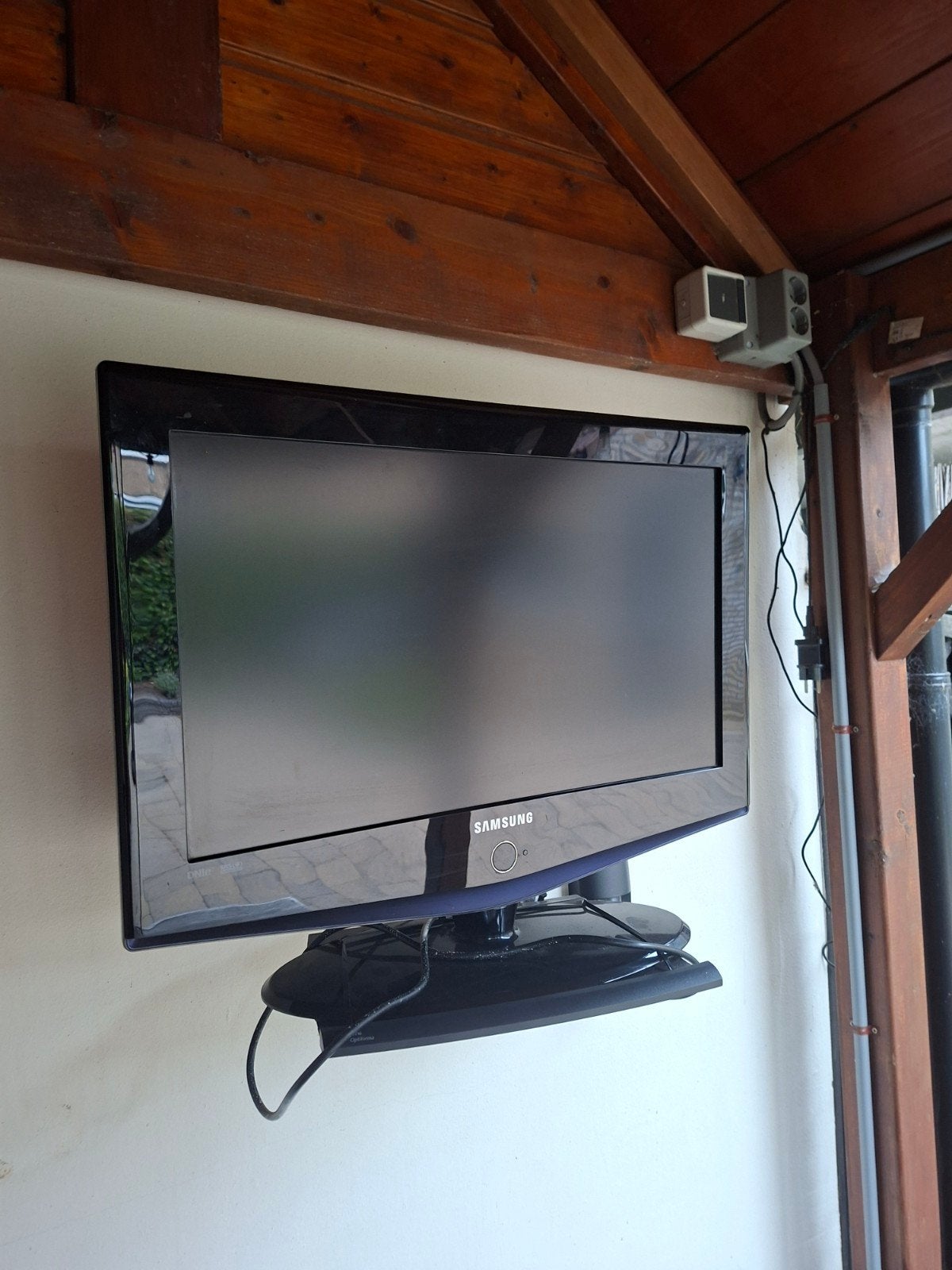 Samsung HD TV met ophangbeugel en optionele beschermhoes, Ophalen, Gebruikt, 50 Hz, HD Ready (720p)