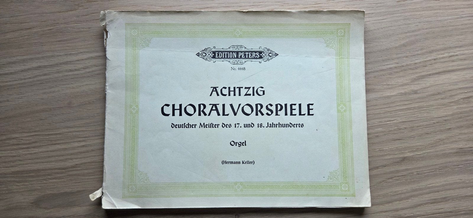 Achtzig Choralvorspiele - Orgelmuziek (Edition Peters), Orgel, Gebruikt, Klassiek, Ophalen of Verzenden