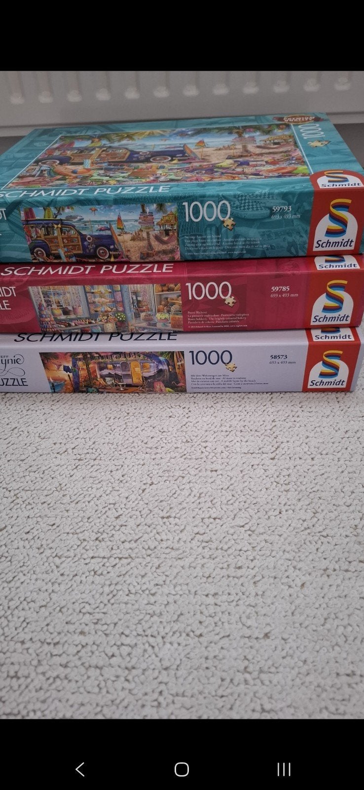 Puzzel Schmidt, Ophalen, 500 t/m 1500 stukjes, Zo goed als nieuw