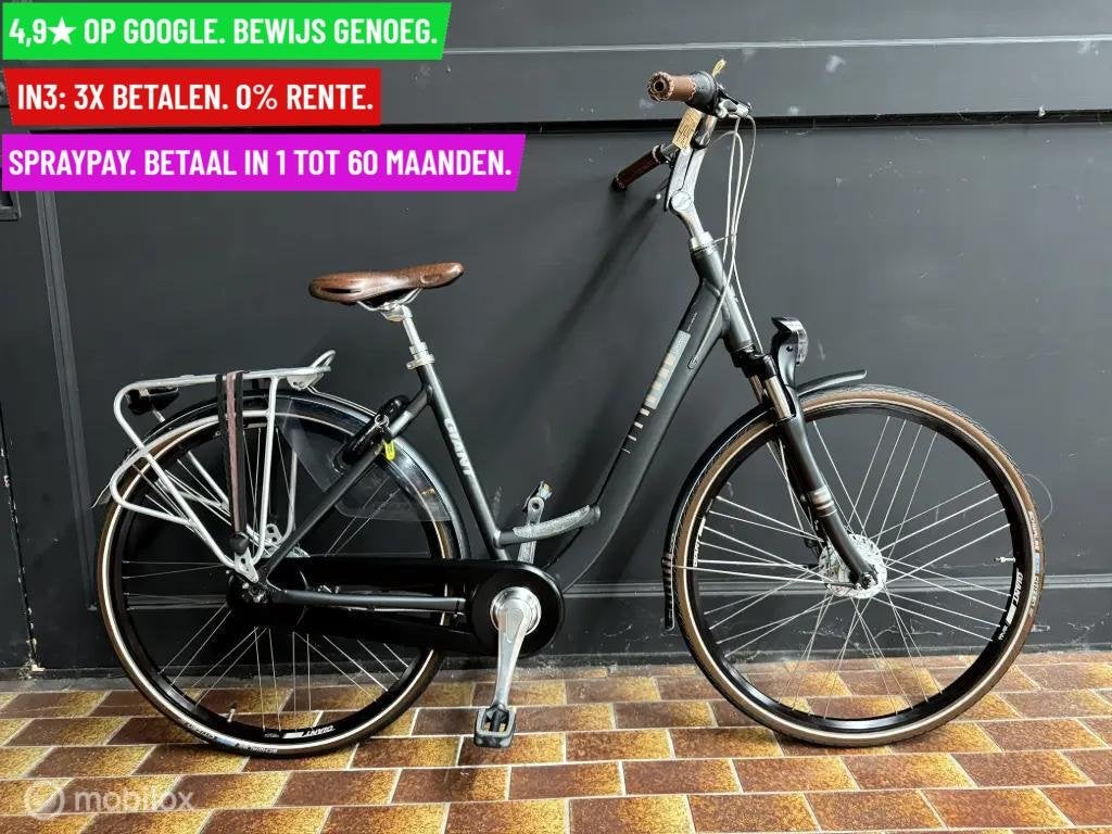 Damesfiets Giant Ultimo 28"/53cm/Zwart, 9713 Bv Groningen, Gebruikt, Giant, Facebikenl@gmail.com