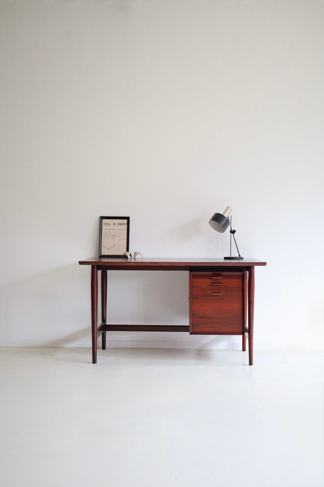 Bureau Arne Vodder, Sibast Furniture jaren 50 Deens design, Huis en Inrichting, Ophalen, Hout, Tijdperk, Zo goed als nieuw
