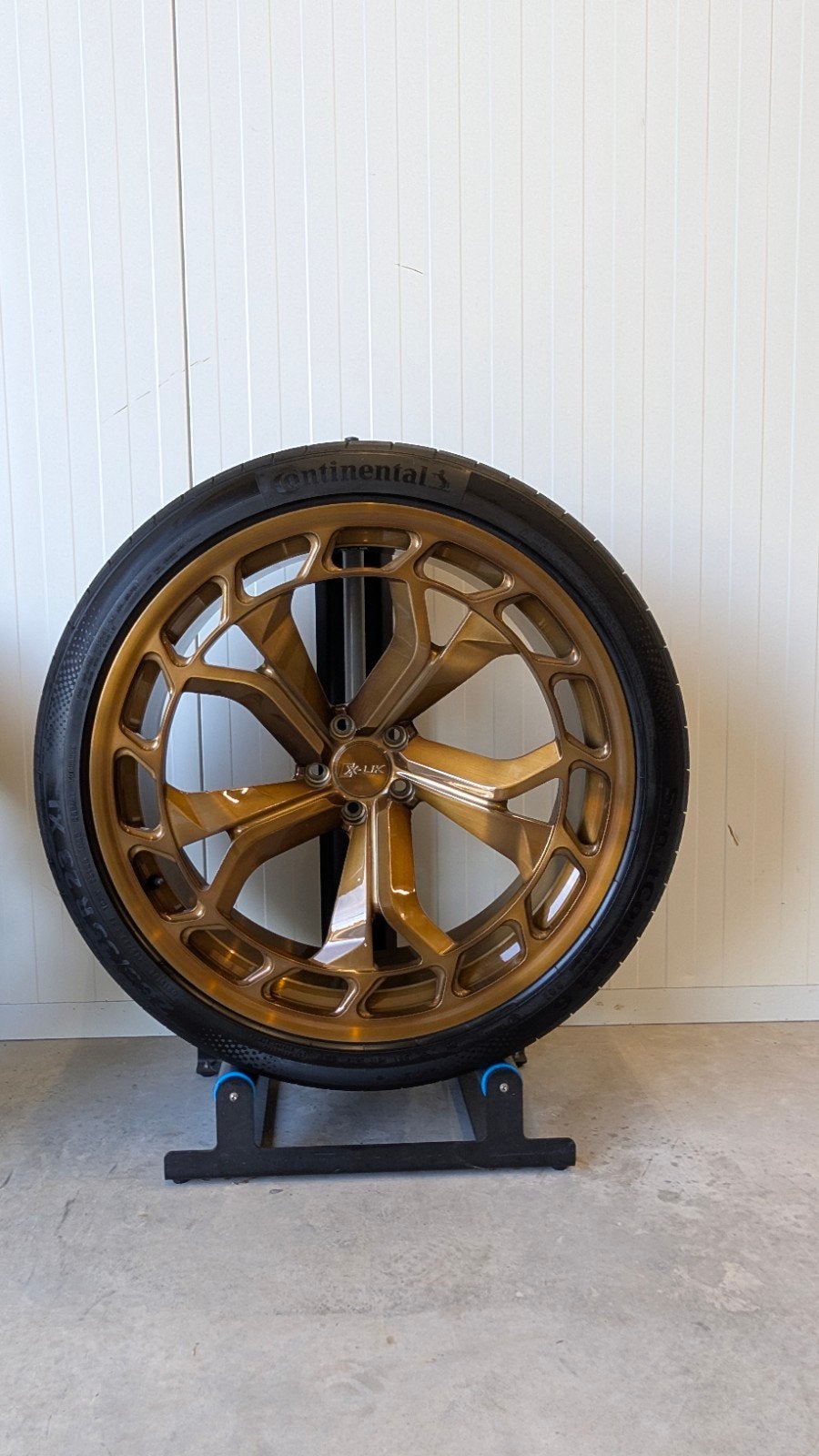 XUK Xenoz UK Forged/gesmede velgen 23 inch met goede banden!, Ophalen of Verzenden, Gebruikt, BMW