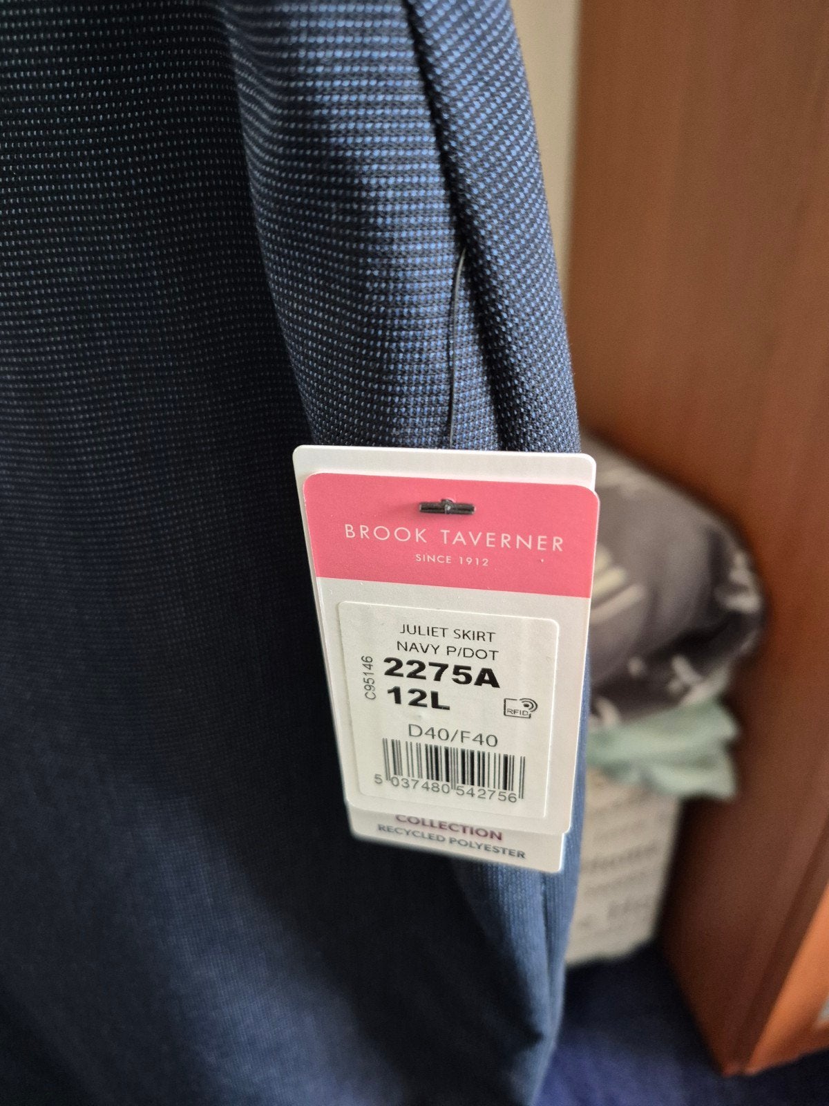 nieuwe Rok stewardes Deltion college, Maat 38/40 (M), Blauw, Nieuw, Ophalen of Verzenden
