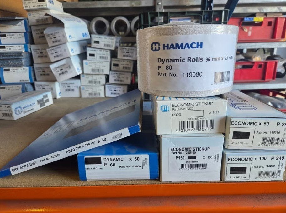 Pakket schuurpapier spotgoedkoop HAMACH, Ophalen of Verzenden, Nieuw