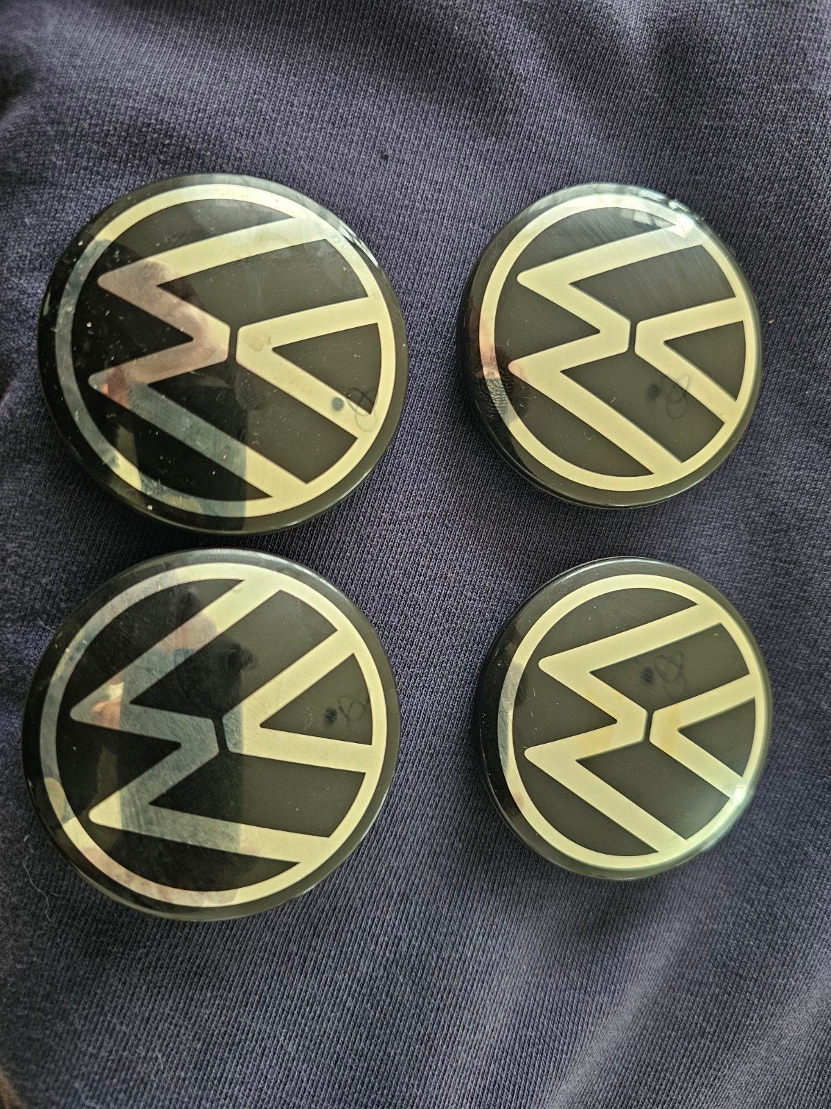 Vw. wiel naafdoppen
Bijna nieuwe zwart  56mm., Ophalen of Verzenden, Gebruikt