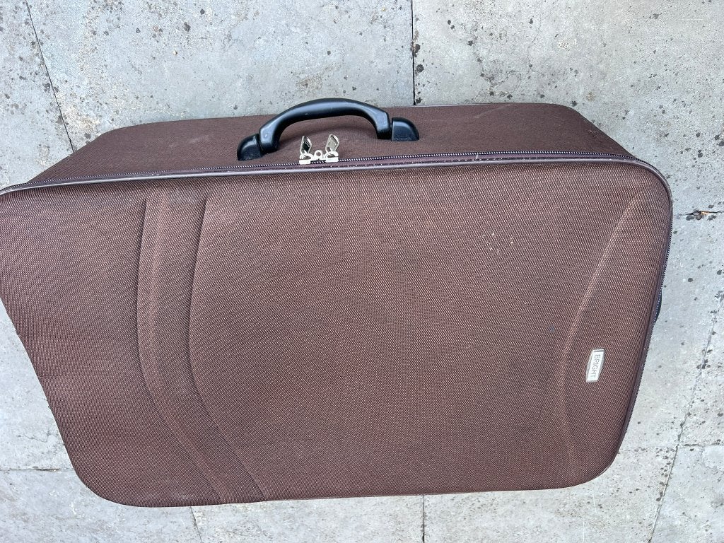 Reiskoffer, Ophalen, Gebruikt, Bruin, Minder dan 40 cm