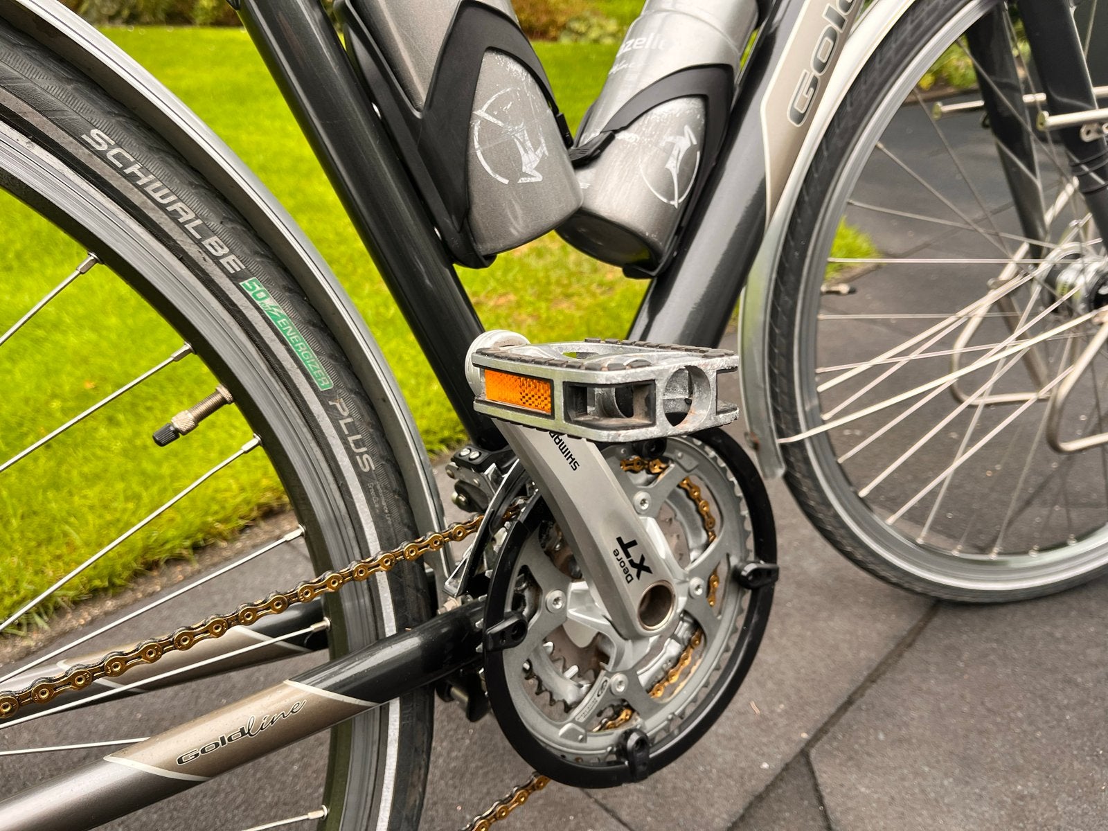 Gazelle Marco Polo Goldline - Trekkingfiets, Ophalen, 28 inch, Gebruikt, Velgrem