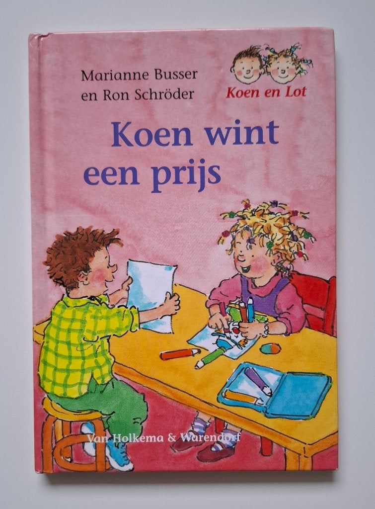 Koen en Lot : Koen wint een prijs - Marianne Busser, Ophalen of Verzenden, Zo goed als nieuw, Marianne Busser; Ron Schröder, Fictie algemeen
