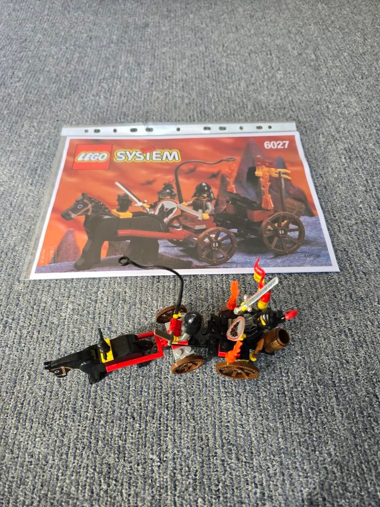 6027 lego bad lord's catapult, G1, Ophalen of Verzenden