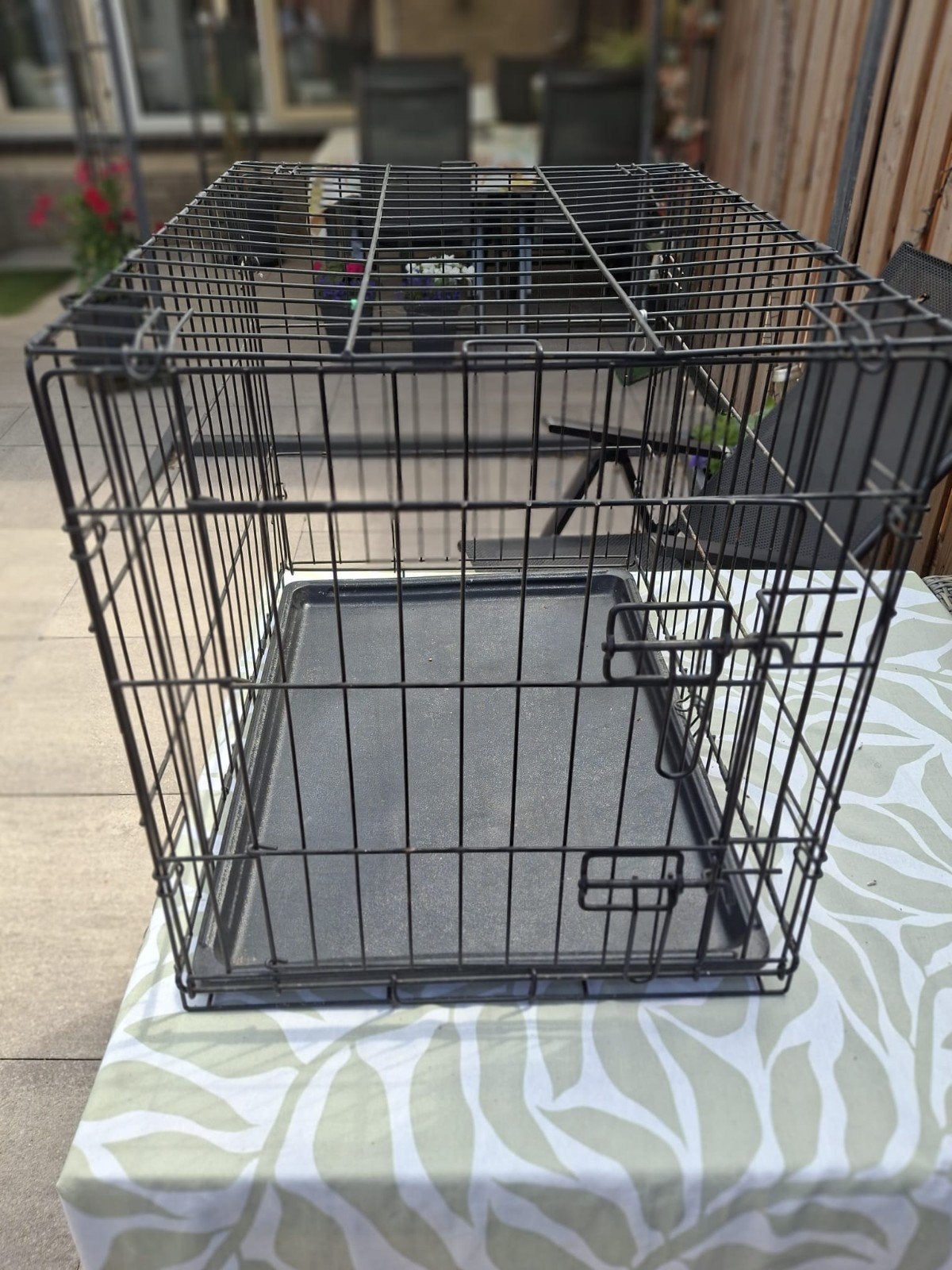 Kleine bench  lengte 60 breedte 50 hoogte50 cm.., Ophalen, Zo goed als nieuw
