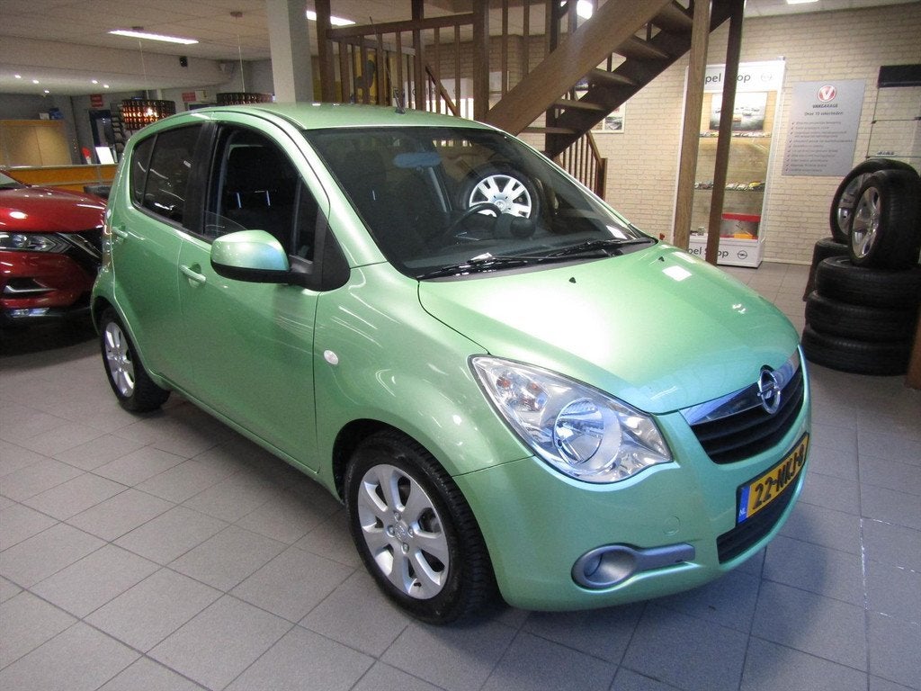 OPEL Agila 1.0 EDITION AIRCO L.M. VELGEN ELEK. RAMEN, Auto's, Opel, 65 pk, Stof, Zwart, Origineel Nederlands