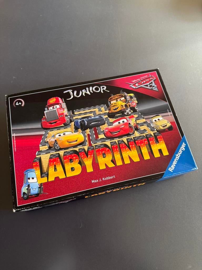 Labyrinth Junior Cars, Een of twee spelers, Ophalen of Verzenden, Gebruikt