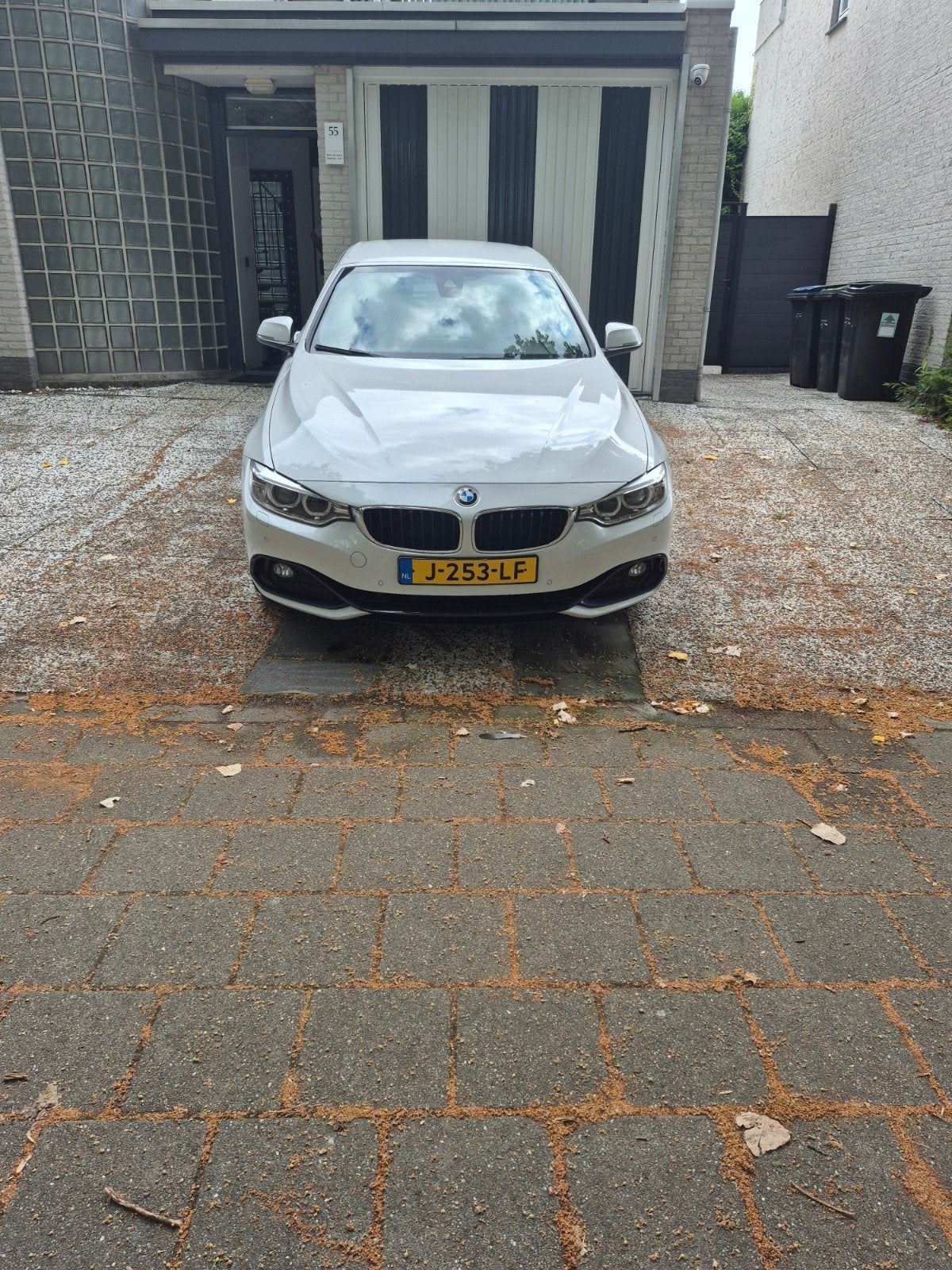 BMW 4-Serie 420i 184pk Aut 2017 Wit, Auto's, 1998 cc, Achterwielaandrijving, Cabriolet, 4 stoelen