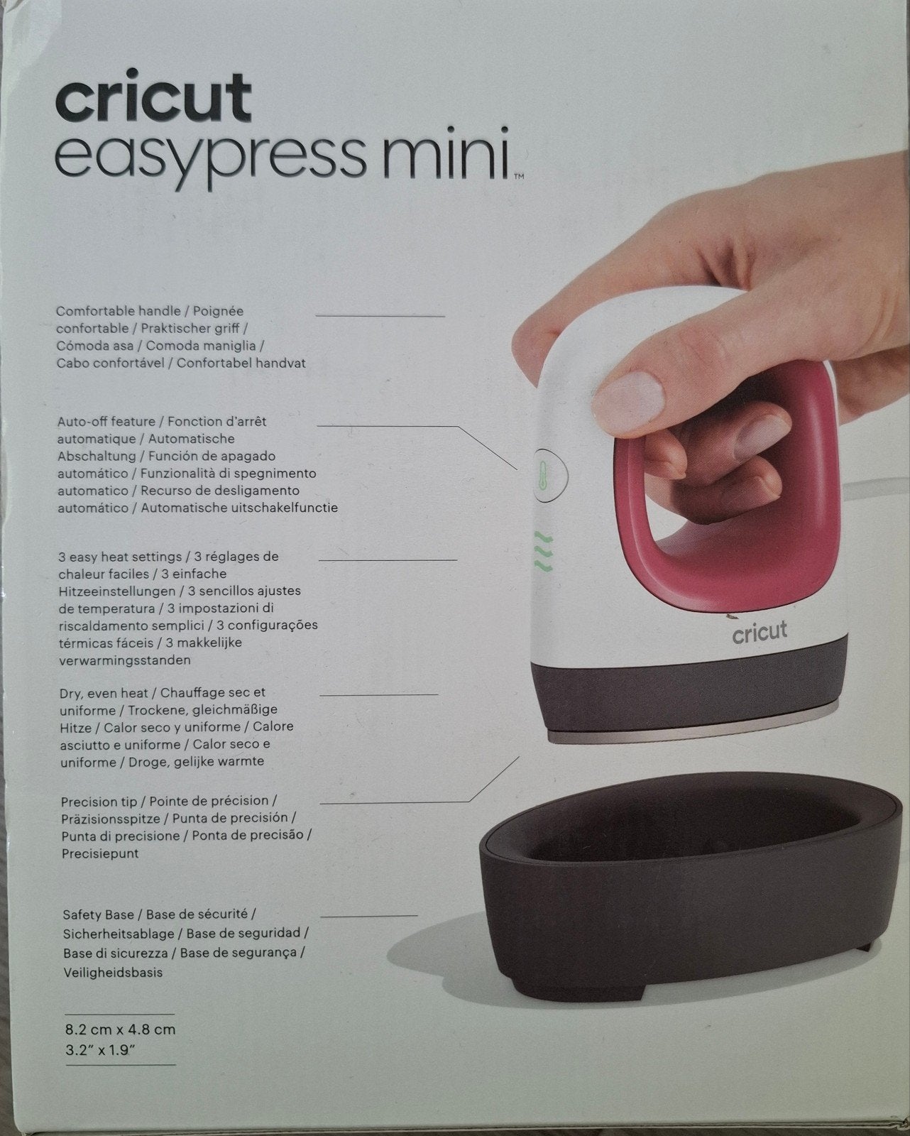 Cricut EasyPress Mini - Compacte hittepers, Overige thema's, Gereedschap of Toebehoren, Ophalen of Verzenden, Zo goed als nieuw