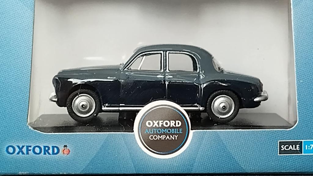 Rover P4 steel Bleu 1:76 Oxford Diecast Pol, Auto, Verzenden, ., Nieuw