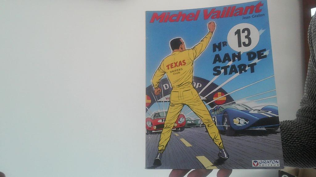 michel vaillant nr 5 nr 13 aan de start graton 1995, Eén stripboek, Ophalen of Verzenden, Zo goed als nieuw