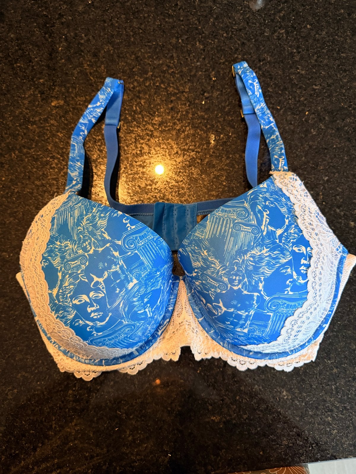 Sapph cupra en Bellona BH met print en kant, maat 85D, Kleding | Dames, Ondergoed en Lingerie, Ophalen of Verzenden, Overige kleuren
