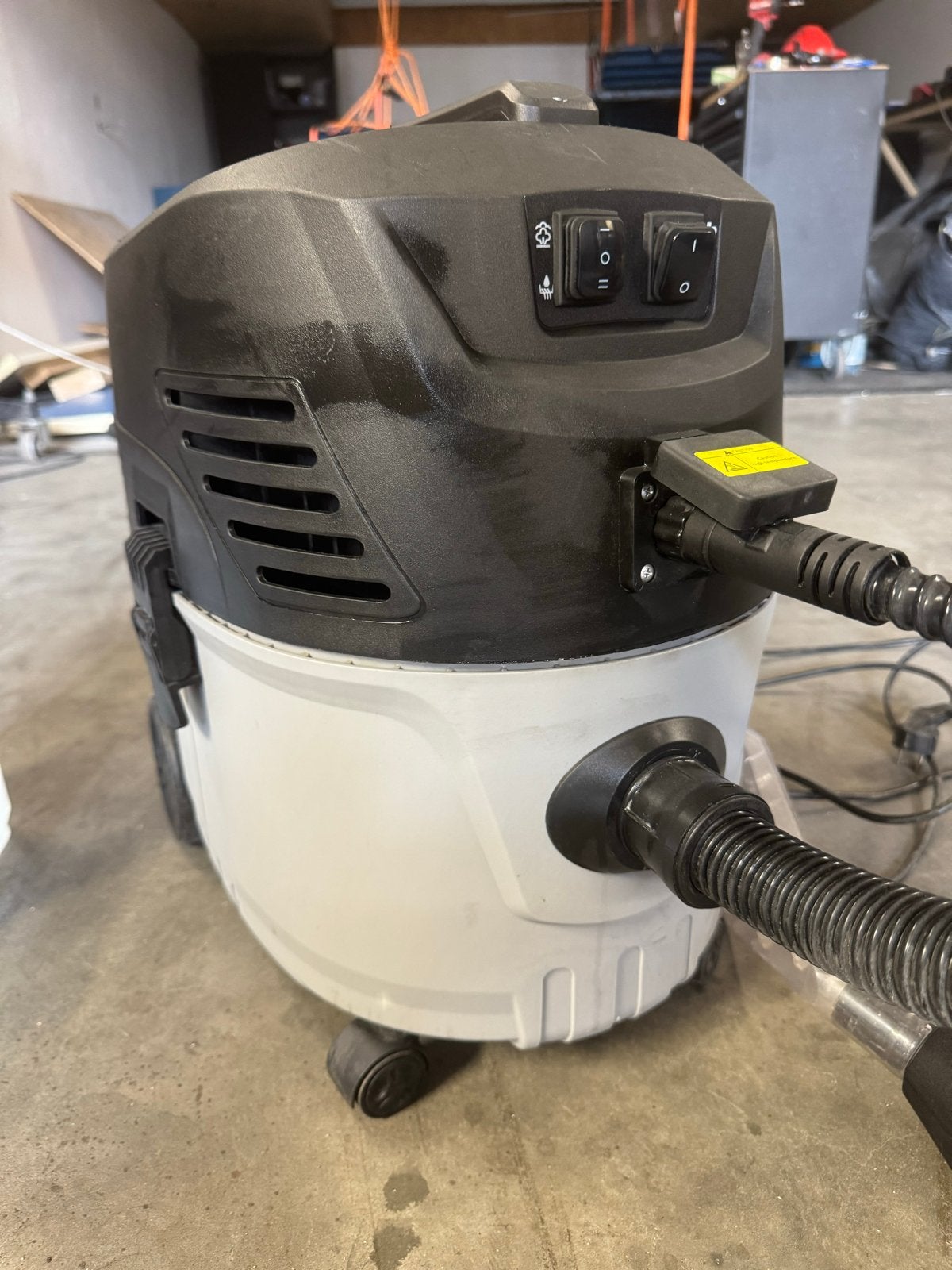 Kremer KR35S Stoomreiniger / Nat- & Droogzuiger 2100W ZGAN, Ophalen, Gebruikt, Industriële stofzuiger, 2000 watt of meer