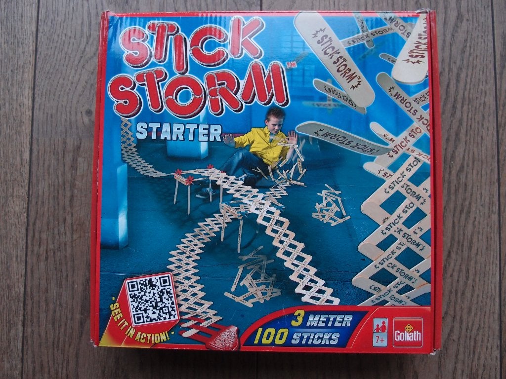 Erg leuke Stick storm starter set 100 sticks, Ophalen of Verzenden, Zo goed als nieuw, Puzzelen