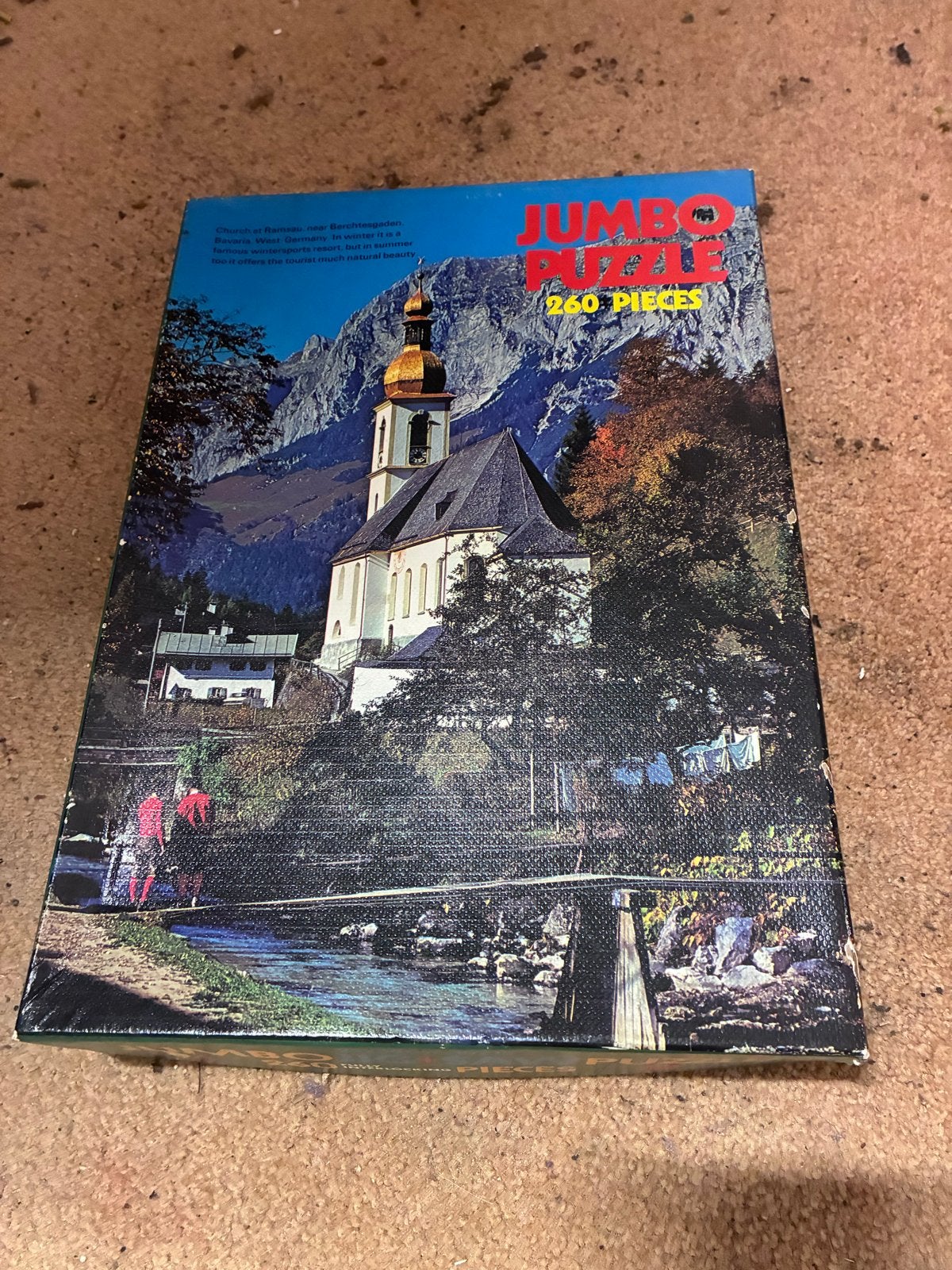 Jumbo Legpuzzel 260 Stukjes - Kerk in Berchtesgaden, Ophalen of Verzenden, Minder dan 500 stukjes, Gebruikt, Legpuzzel
