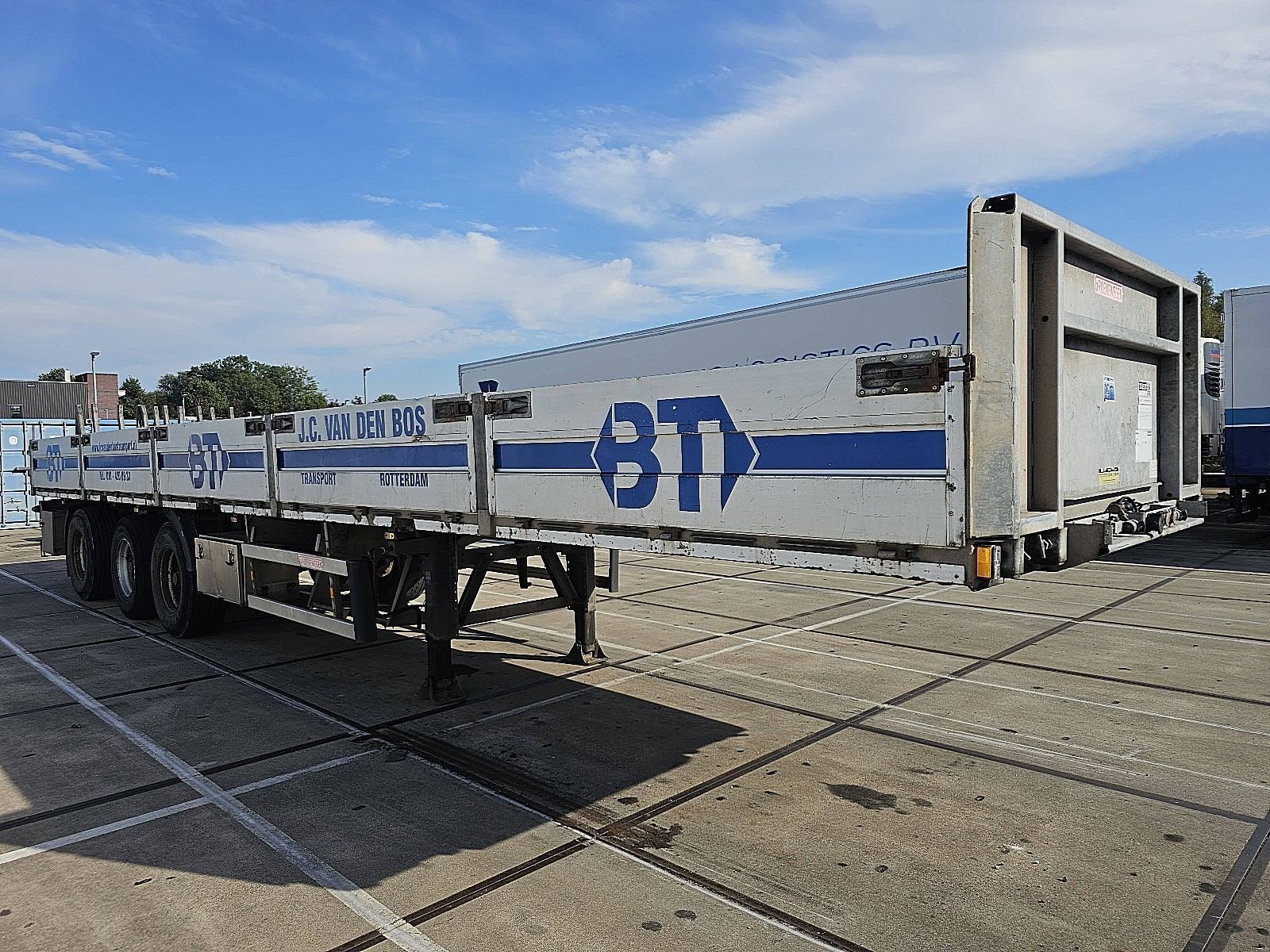 GROENEWEGEN 40.05 DRO-15-27B galvanised 12.2m, Auto's, Overige kleuren, Origineel Nederlands, Bedrijf, Aanhangers en Opleggers