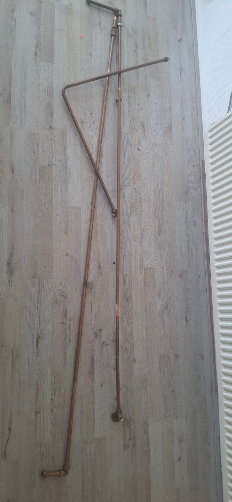 Koperen buizen, Ophalen