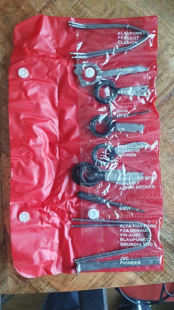 AMiO Autoradio Demontage Gereedschap Set - Universeel, Ophalen of Verzenden, Nieuw