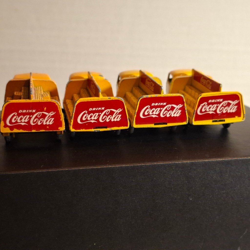 Matchbox Lesney 4  # 37 A/B karrier Bantam coca cola, Verzenden, Gebruikt, Auto