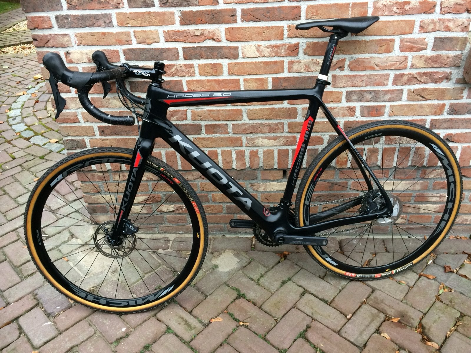 Kuota Cross 2.0 Cyclocrossfiets Ultegra Maat 56, Fietsen en Brommers, Fietsen | Racefietsen, Overige merken, Gebruikt, Carbon
