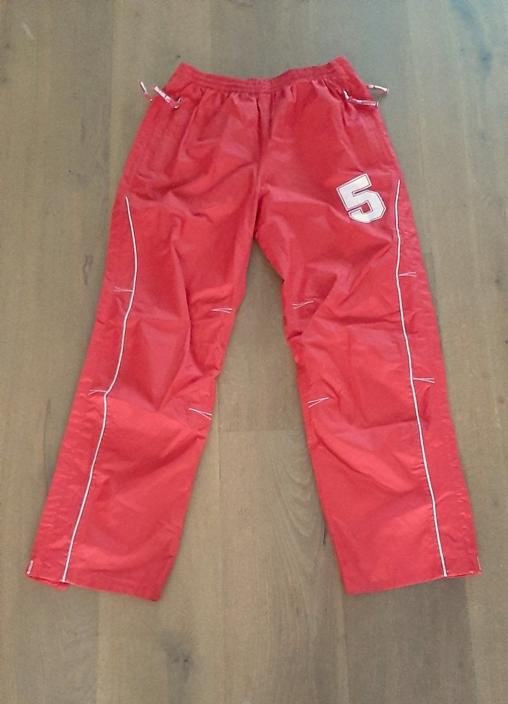 REECE, rode hockey trainingsbroek, maat M, Ophalen of Verzenden, Gebruikt, Kleding