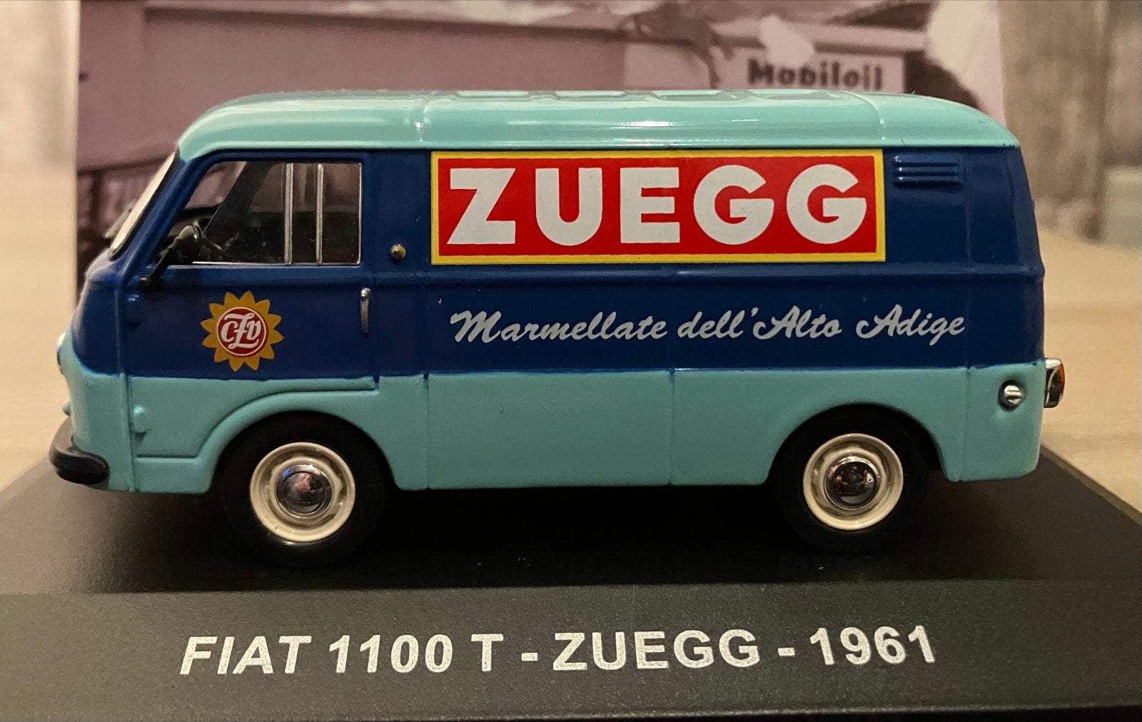 Fiat 1100 T - Zuegg - 1961, Hobby en Vrije tijd, Ophalen of Verzenden, Nieuw, Bus of Vrachtwagen, Overige merken