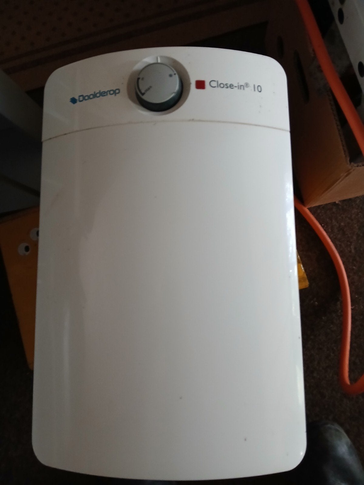 Daalderop Close-in 10 liter boiler, Doe-het-zelf en Verbouw, Geisers en Boilers, Gebruikt, Aardgas, Minder dan 20 liter, Ouder dan 10 jaar