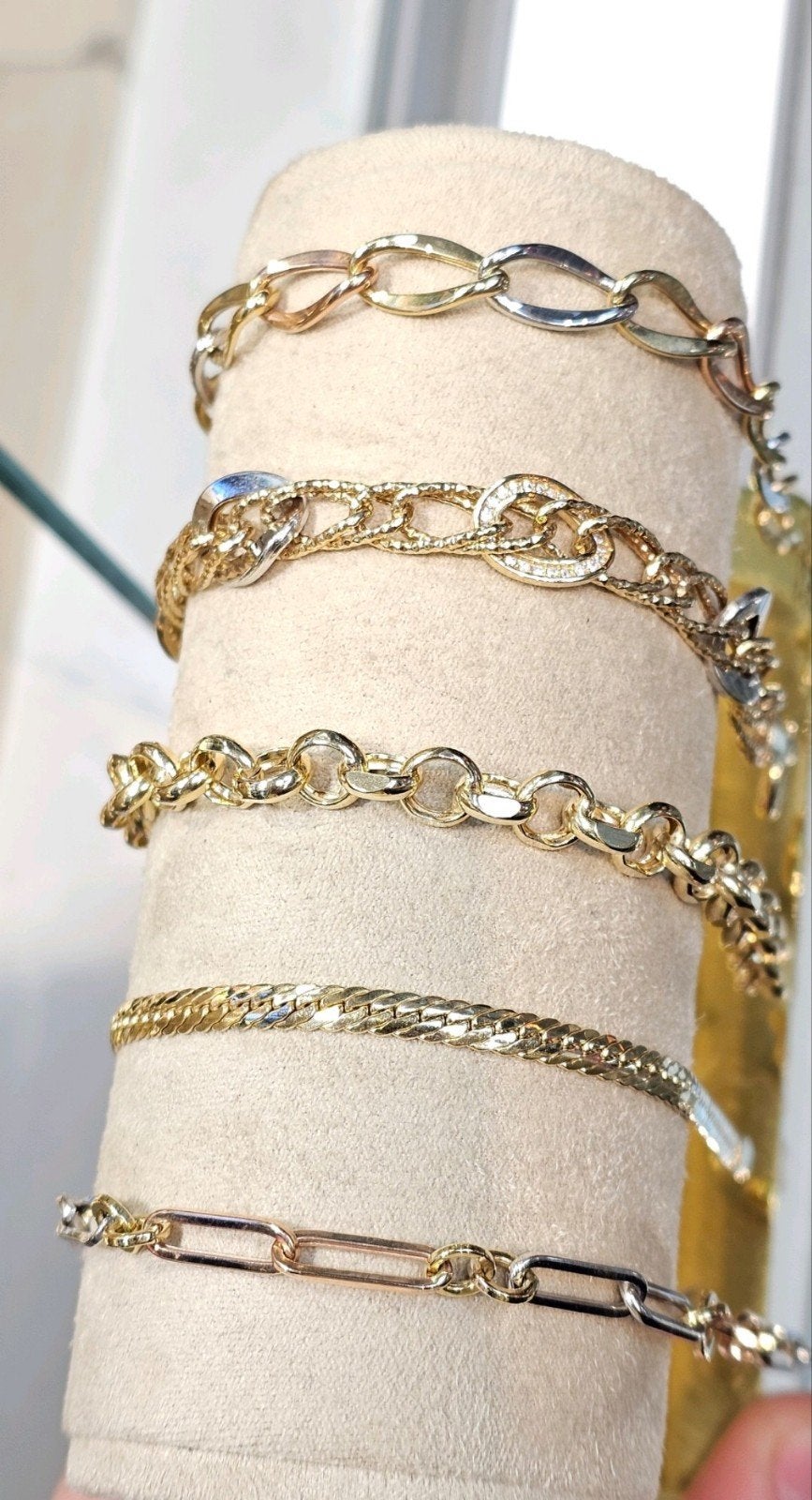 Mooie dames 14k gouden armbanden, Ophalen of Verzenden, Nieuw, Goud, Goud