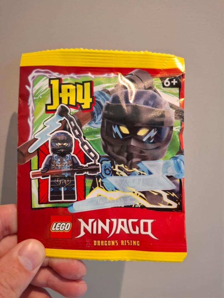 Jay ninjago lego paper bag #3, Ophalen of Verzenden, Nieuw