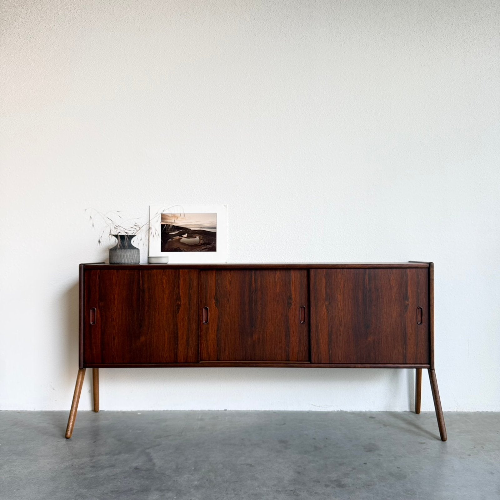 VINTAGE | DEENS DESIGN | DRESSOIR | LADEKAST | STOEL | LAMP, Ophalen, Gebruikt, Vintage Deens, 50 tot 100 cm