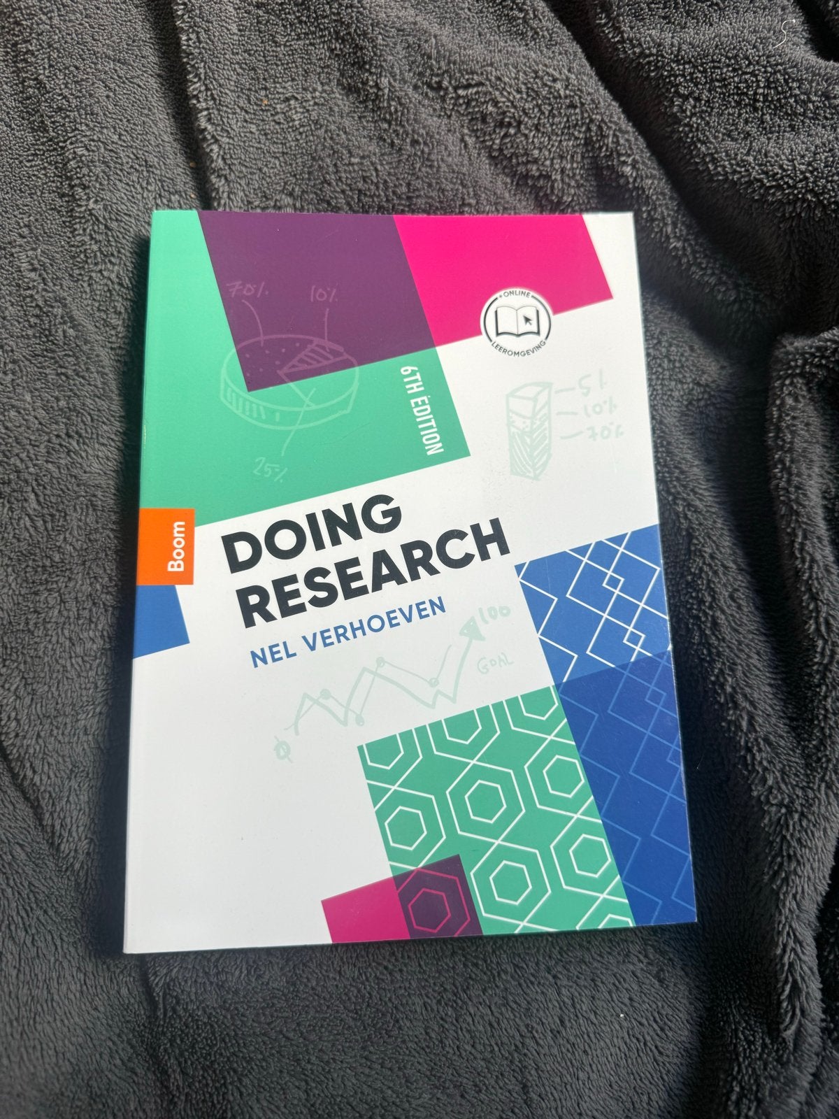 Doing Research 6th Edition - Nel Verhoeven, Boeken, Ophalen, Gamma, Zo goed als nieuw, HBO